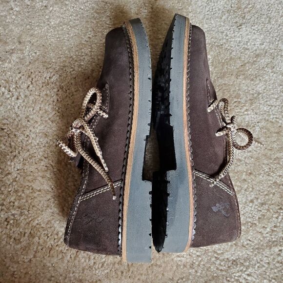 TOAST Spieth & Wensky Brown Leather Tie Loafer Size 40 - Picture 7 of 13